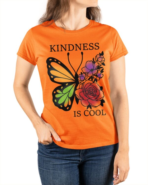 Kindness Is Cool Women Graphic Printed T-shirt