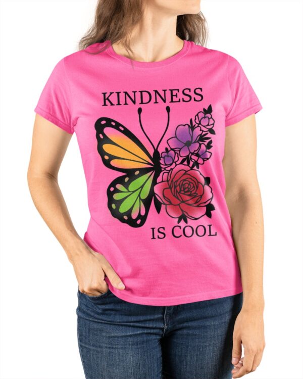 Kindness Is Cool Women Graphic Printed T-shirt