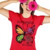 kindness is cool red Kindness Is Cool Women Graphic Printed T-shirt