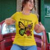 kindness is cool yellow Kindness Is Cool Women Graphic Printed T-shirt