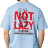 NOT LAZY BABY BLUE MODEL