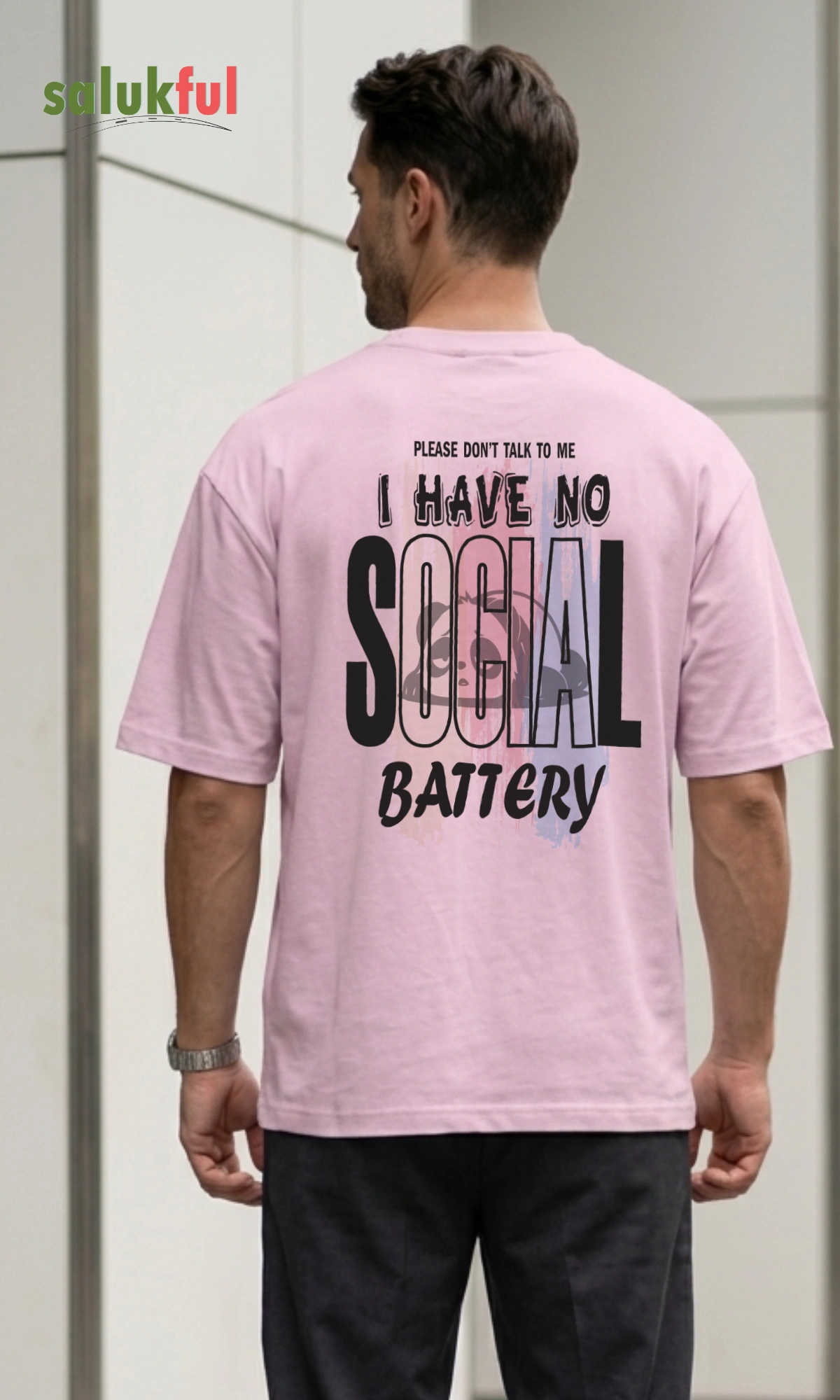 SOCIAL BATTERY LIGHT PINK MODEL