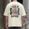 SOCIAL BATTERY OFF WHITE MODEL
