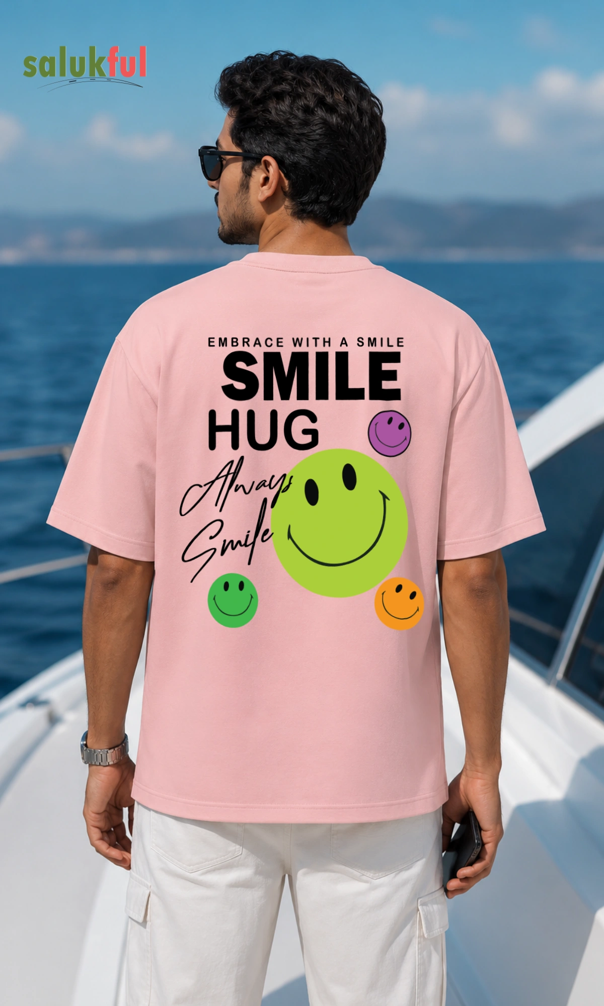 always smile light pink model