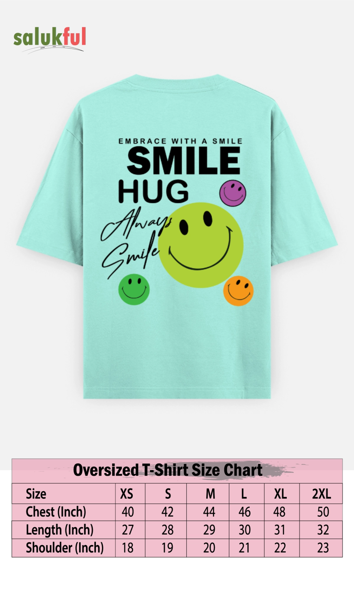 always smile mint with size