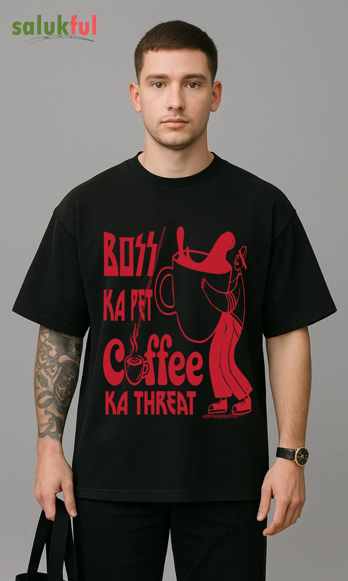 boss ka pet black