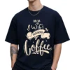 coffee wifi nevy blue