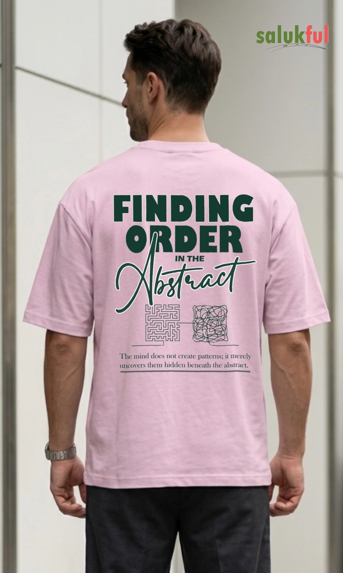 finding order light pink back