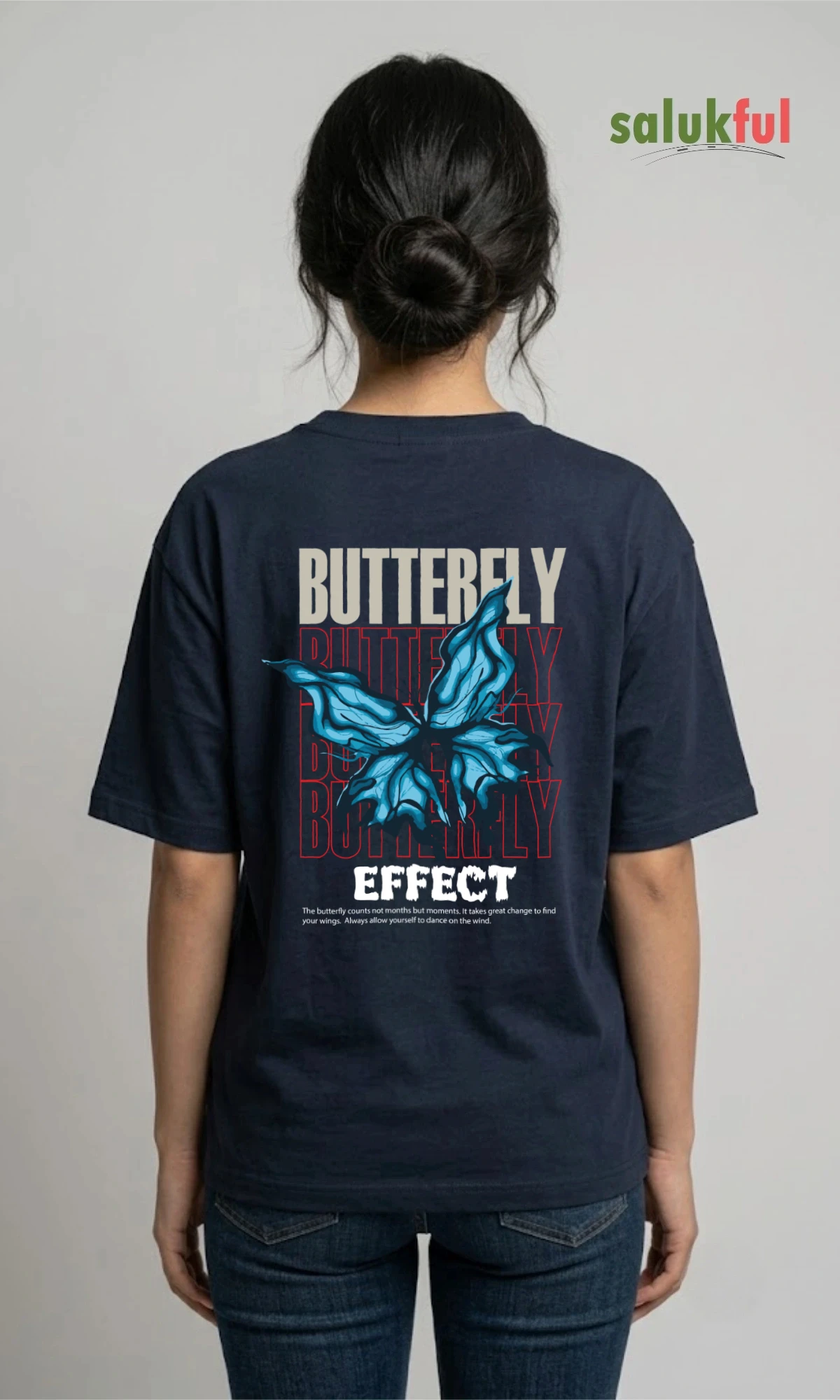 butterfly navy blue back butterfly navy blue back