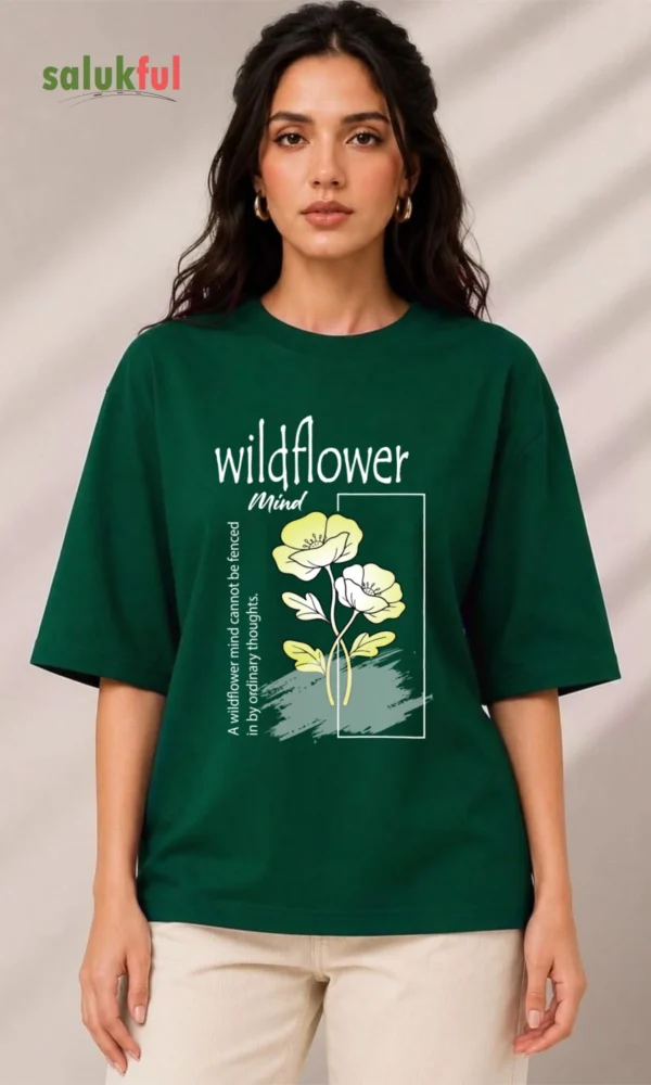 Home wildflower green front